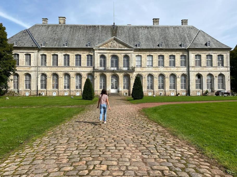 Gite De L'Ancienne Ecole Et Mairie Ligny-sur-Canche Exterior foto